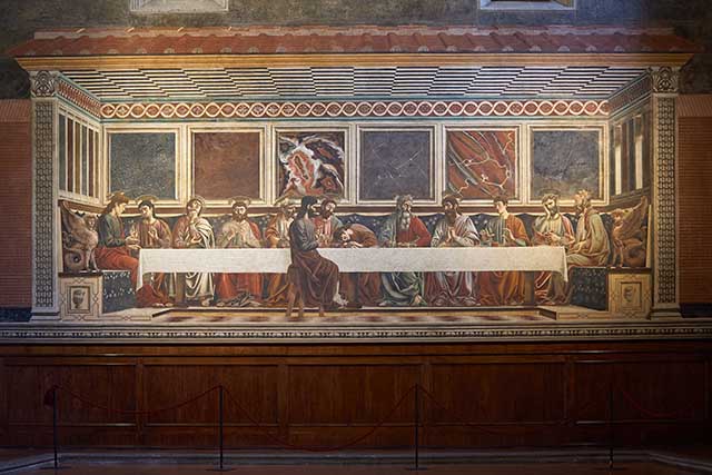 Andrea del Castagno, Cenacolo di Sant'Apollonia