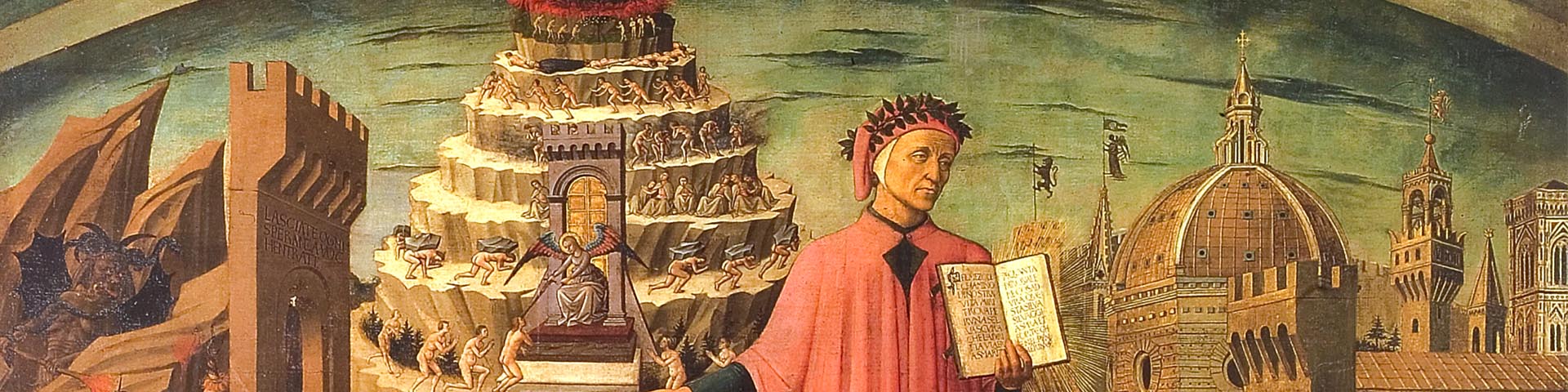 Domenico di Michelino, La Divina Commedia illumina Firenze, Santa Maria del Fiore, Firenze