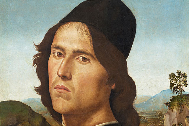 Perugino, Portrait of Lorenzo di Credi 