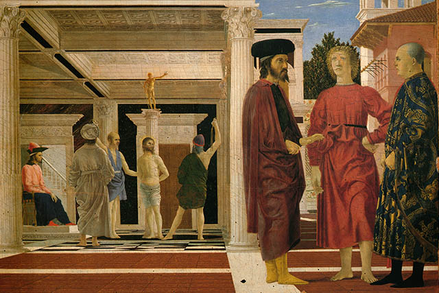 Piero della Francesca, Flagellazione di Cristo