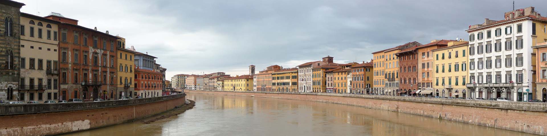 The river Arno in Pisa