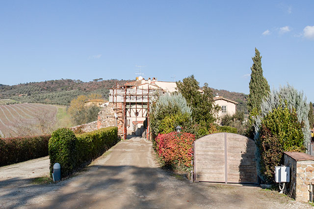 Entrance to the Barchetto della Pineta